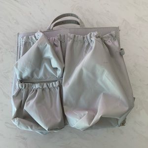 Mini Tote Savvy, GUC, Light Gray